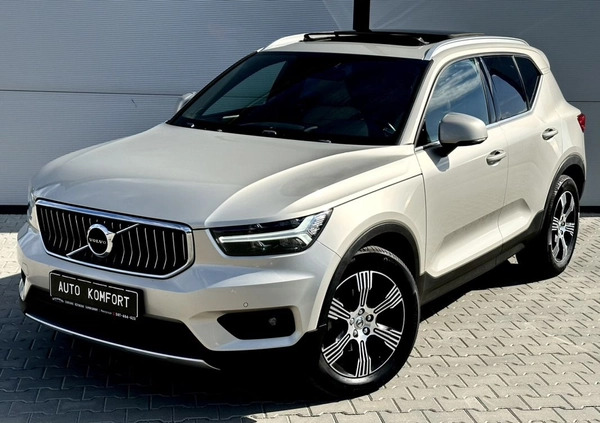 Volvo XC 40 cena 108999 przebieg: 189856, rok produkcji 2019 z Międzylesie małe 781